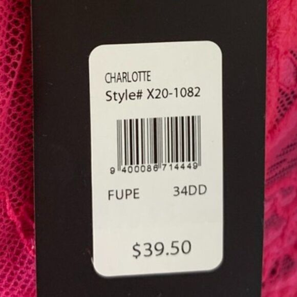 Frederick's of Hollywood Pink Lace Bra - Picture 6 of 8